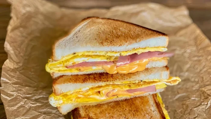 Turkey Egg and Cheese Sandwich